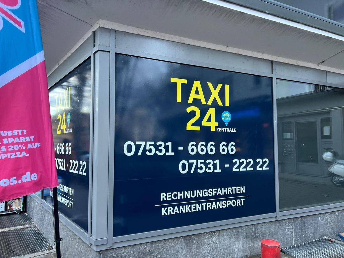Taxi24 Zentrale in Konstanz – Rechnungsfahrten und Krankentransport
