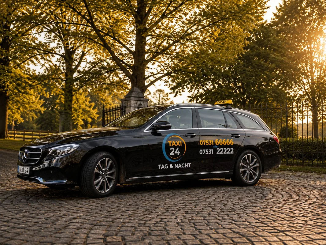 Taxi24 Mercedes Kombi aus Konstanz &ndash; Kurierdienst Tag und Nacht am Bodensee